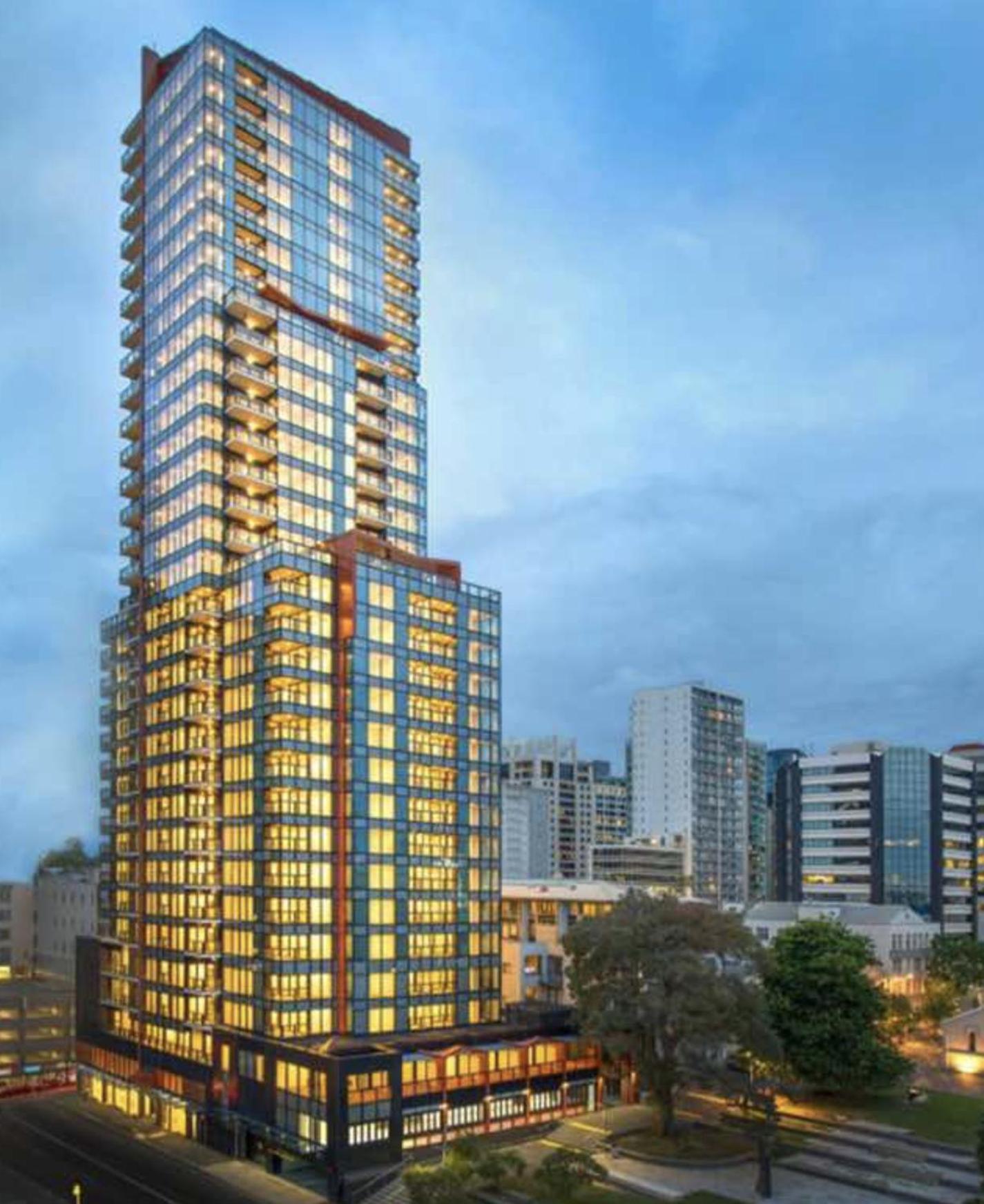 Top Floor Harbour View And Skytower View Apartment In Cbd 奥克兰 外观 照片